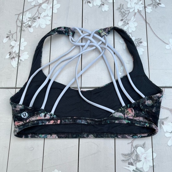lululemon athletica Black and Pink Sports Bra Intimates - Picture 3 of 4